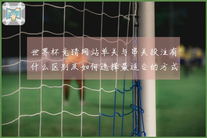 世界杯竞猜网站单关与串关投注有什么区别及如何选择最适合的方式